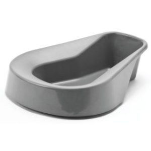 Pontoon Bedpans/Stack, Graphite, 14L x 11W x 2.75''H (36 x 28 x 7 cm), 20 EA/CS