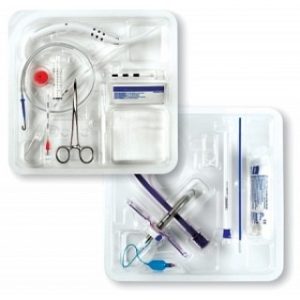 PROCEDURE KIT WITH UNIPERC(TM) ADJUSTABLE FLANGE TRACHEOSTOMY PERCUTANEOUS TUBE 7.0 MM AND INTRODUCER (1CS) - 100/597/070