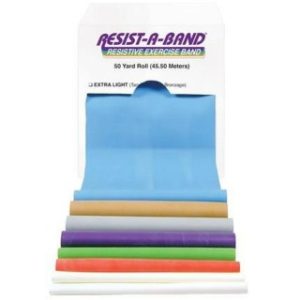 Resist-A-Band Exercise Bands  5 Feet  Latex  Blue - LXB5866R