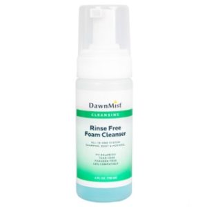 Rinse-Free Cleanser DawnMist Foaming 4 oz. Pump Bottle  Scented  24 PerCs - RFFC04