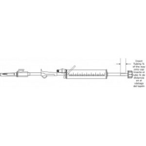 SET EXTENSION IV 20IN (51 CM) ADD-ON 150 ML BURETTE (WCLAVE(R) SHUT-OFF)  25CS - B9563