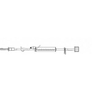 SET EXTENSION IV 23IN (58 CM) ADD ON 150 ML BURETTE (NO SHUT-OFF VALVE)  CLAVE(R)  CLAMP DEHP-FREE LATEX-FREE  25CS - B9236