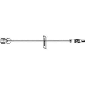 SET EXTENSION IV 60IN (152 CM) APPX 0.42 ML  SMALLBORE WCLAMP  ROTATING LUER  50CS - B2126