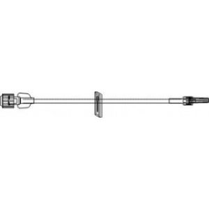 SET EXTENSION IV 60IN (152 CM) APPX 0.6 ML  SMALLBORE WCLAMP  LUER LOCK  50CS - B2146