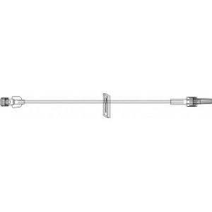 SET EXTENSION IV 60IN SMALLBORE WCLAMP  LUER LOCK DEHP-FREE LATEX-FREE  50CS - B2149