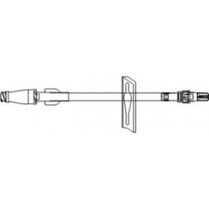 SET EXTENSION IV 7IN HIGH PRESSURE (300 PSI) WREMV CLAVE(R)  PURPLE CLAMP  ROTATING LUER  50CS - B9322