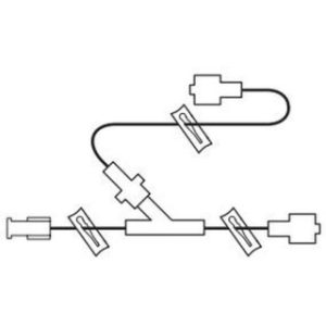 SET EXTENSION PUMP TUBING 68INL MALEMALE LUER LOCK 0.2U FILTER DEHP-FREE TUBING LATEX-FREE ANTI-SIPHON VALVE CLAMP Y-EXT WONE WAY FEM CK VLV (12BX) - 21-7092-24