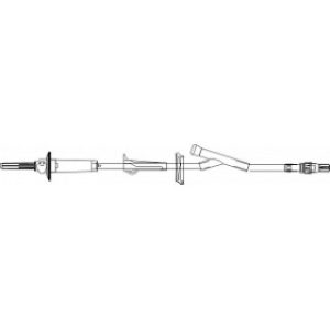 SET IV ADMINISTRATION 15GTT 93INL INJECTION PORT ROTATING LUER DEHP-FREE LATEX-FREE  50CS - B3191