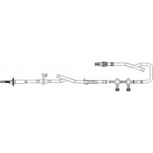 SET IV ADMINISTRATION PRIMARY 10GTT 100INL INJECTION PORTX2 ROTATING LUER DEHP-FREE LATEX-FREE 4-WAY STOPCOCKX2  25CS - B3160