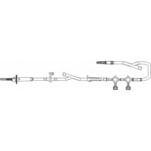 SET IV ADMINISTRATION PRIMARY 60GTT 100INL INJECTION PORTX2 LUER SLIP DEHP-FREE LATEX-FREE 4-WAY STOPCOCKX2  25CS - B3125