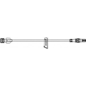 SET IV EXTENSION 36INL MICROBORE LUER LOCK ROTATING LATEX-FREE  50CS - B1045