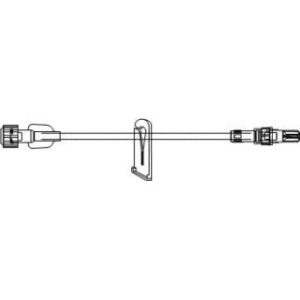 SET IV EXTENSION 4INL MINIBORELOW VOLUME LUER LOCK ROTATING CLAMP DEHP-FREE LATEX-FREE  50CS - B1028