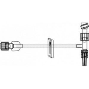 SET IV EXTENSION 5INL MICROBORELOW VOLUME PRE-SLIT PORT T-CONNECTORROTATING MALE LUER CLAMP DEHP-FREE LATEX-FREE  50CS - B1930