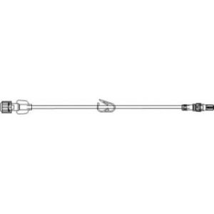 SET IV EXTENSION 60INL MICROBORELOW VOLUME LUER LOCK ROTATING DEHP-FREE LATEX-FREE  50CS - B2093