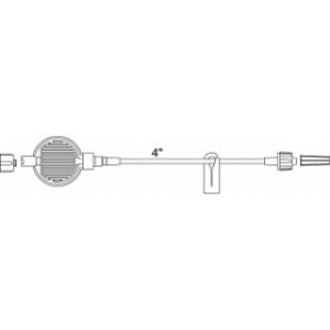 SET IV EXTENSION 6INL LUER LOCK 1.2U FILTER LIPID RESISTANT LATEX-FREE (50CS) - MX448HFB