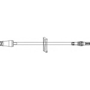 SET IV EXTENSION 7INL MICRO NEEDLE-FREE PORT LUER LOCK ROTATING CLAMP DEHP-FREE LATEX-FREE  50CS - B3343