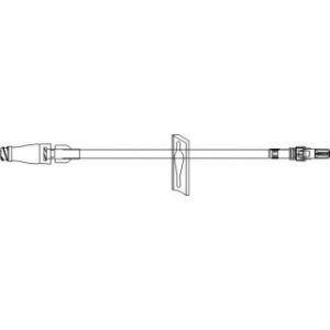 SET IV EXTENSION HIGH PRESSURE 7INL 0.37ML CAPACITY ROTATING LUER-LOCK CLAMP REMOVABLE MICROCLAVE DEHP-FREE MERCURY-FREE 400PSI  50CS - B33122