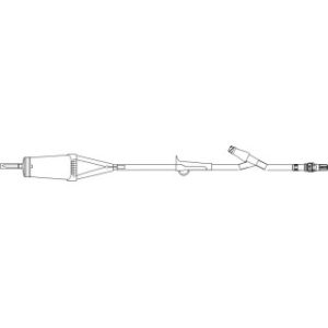 SET TUBING BLOOD 78IN (198CM) W210 MICRON FILTER  CLAVE(R)  ROTATING LUER  NON-DEHP TUBING - B9698