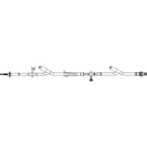 SET TUBING IV PRIMARY 110IN (279 CM) APPX 14.1 ML  15 DROP 24 HOUR W2 BRAVO24(R)  3-WAY STOPCOCK  ROTATING LUER - B9900-454