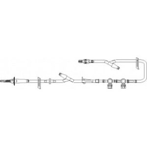 SET TUBING IV PRIMARY 120IN 15 DROP 24 HOUR W2 BRAVO24(R)  2 GANG 1O2(R) MANIFOLD  ROTATING LUER  25CS - B59002