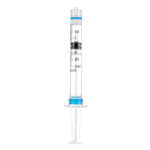 Sol-Care 5mL Luer Lock Safety Syringe with Exchangeable Needle 23G x 1  1200Case - 140077IM