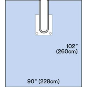 Steri-Drape Adhesive Split Sheet  228 cm x 260 cm  90 x 102  Absorbent Impervious Material - 9196