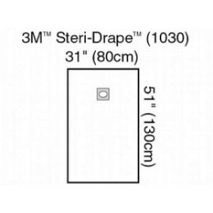 Steri Drape Aperture Large 31x51 10BX  4 BXCS - 1030