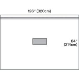 Steri-Drape Patient Isolation Drapes  125 x 83  Incise Film  Adhesive Strip Along Top - 1014