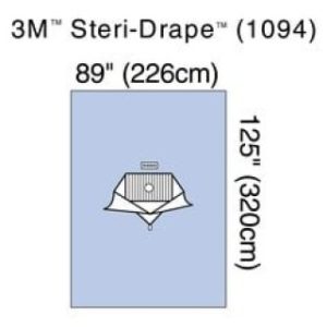 Steri-Drape Tube Organiser  Plastic  5 x 1  100bx - 1115