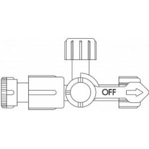 Stopcock 3Way Transparen 25BX - 423840411