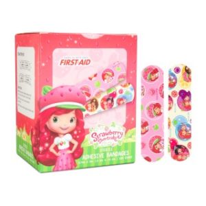 Strawberry Shortcake Adhesive Bandages 34 x 3 - 100BX  12 BXCS - 10851