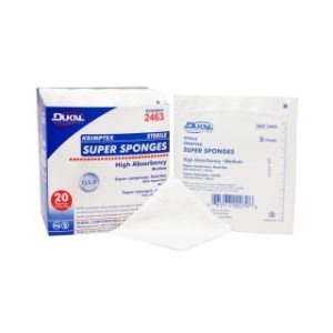 Super Sponges Medium  32-Ply  Sterile  2TY - 2463