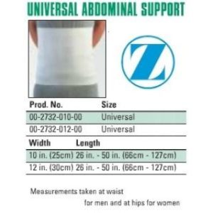 SUPPORT ABDOMINAL UNVRSL SZ 10 - 273201000