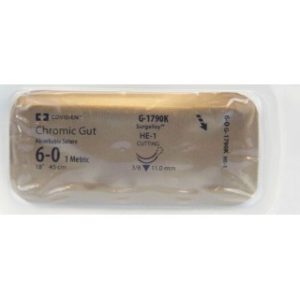 Suture Chromic Gut UD HE-1 6-0 18 12BX - G1790K