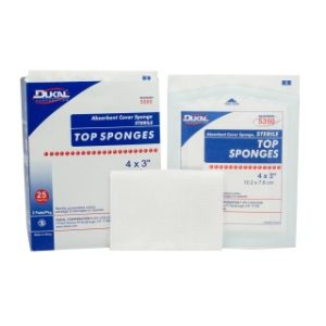 Top Sponges  4 x 3  Sterile  2PK - 5350