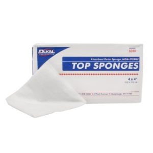 Top Sponges  4 x 4  Non-Sterile  100BG - 5340