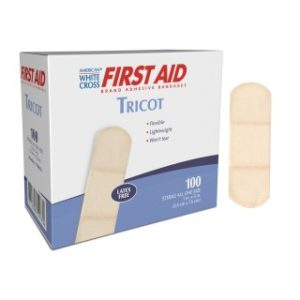 Tricot Adhesive Bandages 1 x 3 - 100BX  12 BXCS - 1790033