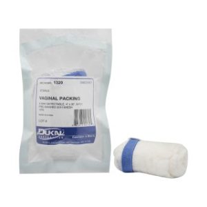 Vaginal Packing 4 x 36 - Prewashed  Sterile  1PK  100 PKCS - 1320